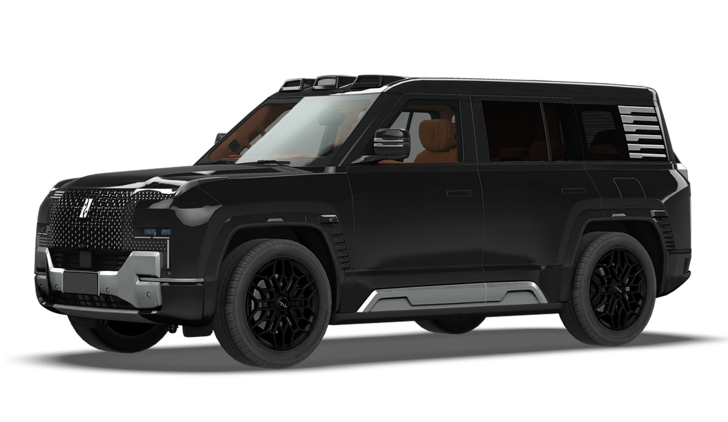 Фотография модели BYD Yangwang U8.