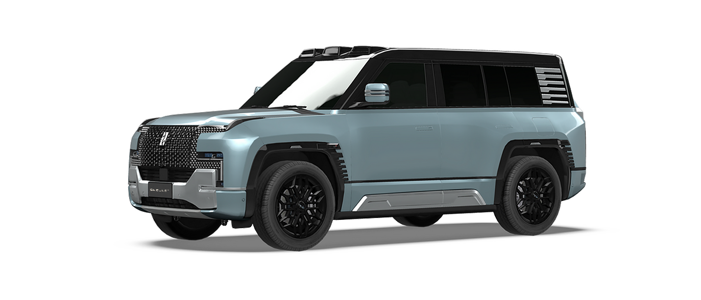 Фотография модели BYD Yangwang U8.